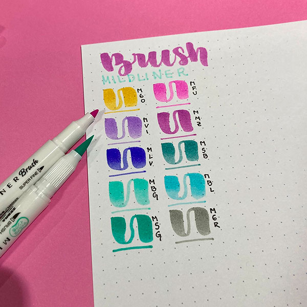 Vista adicional de Zebra Mildliner Brush — Unidad