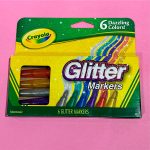 Marcadores Crayola Glitter — Set de 6
