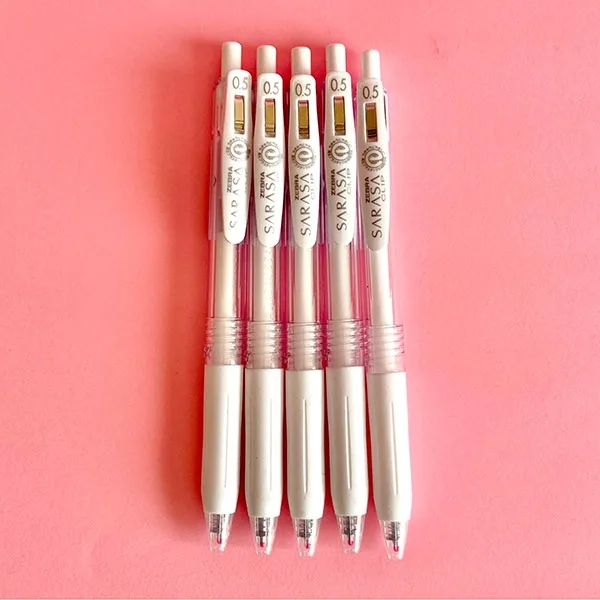 Zebra Sarasa Clip Blanco 0,5 mm