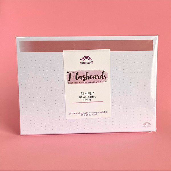 Flashcards A5 — Simply1