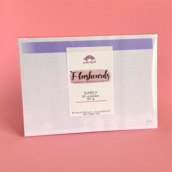 Flashcards A5 — Simply2