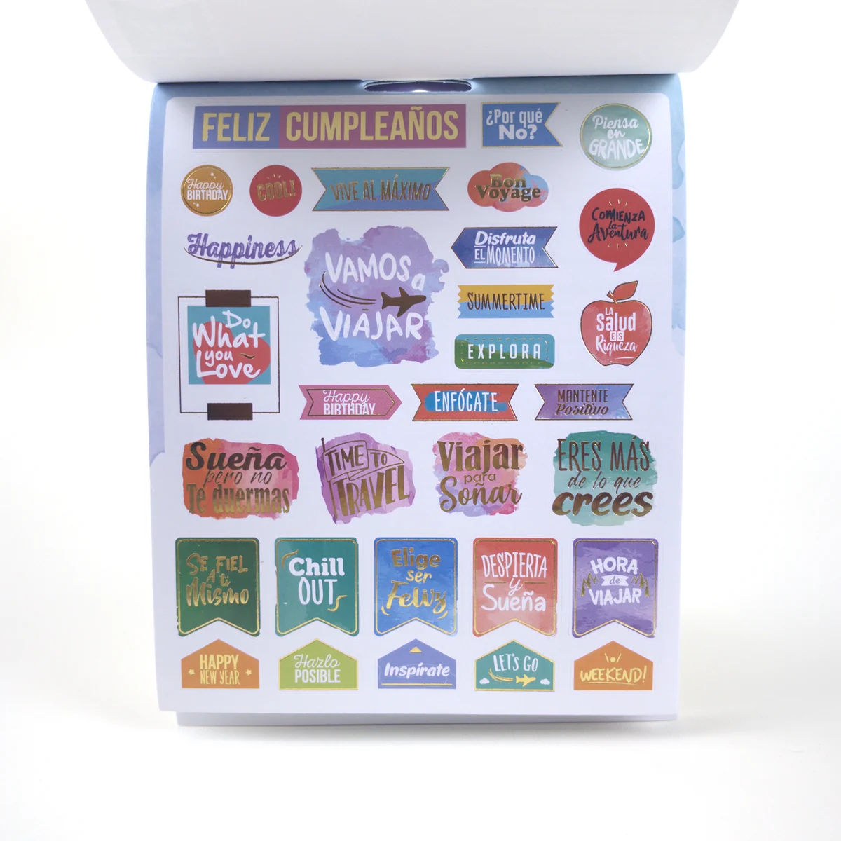 Vista adicional de Adetec Stickers Planner — 2 Diseños