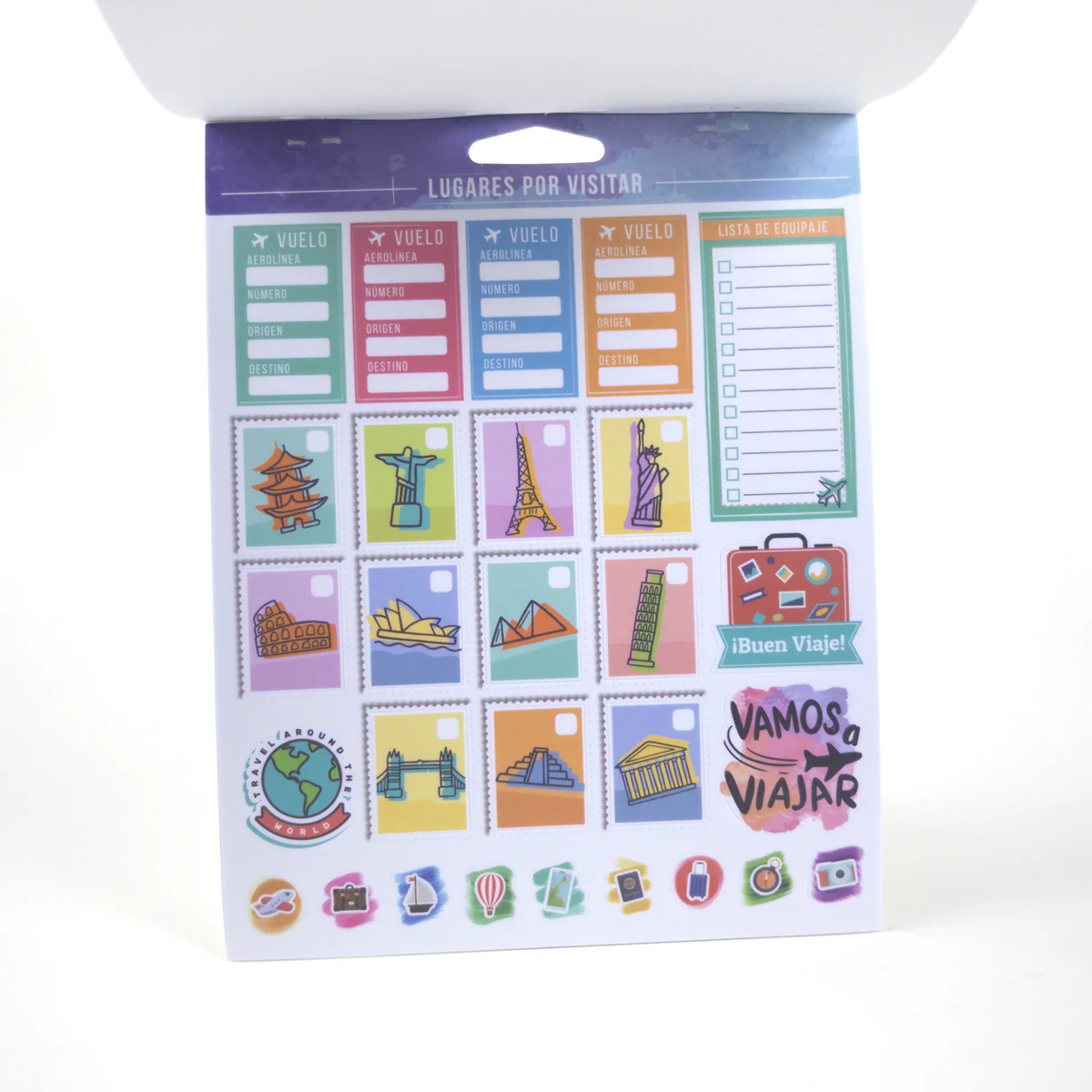 Vista adicional de Adetec Stickers Planner — 2 Diseños