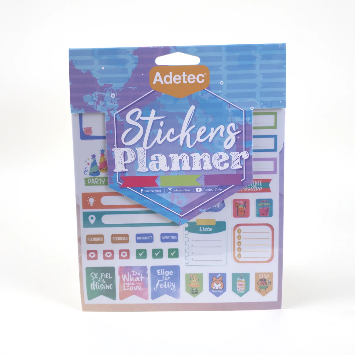 Vista adicional de Adetec Stickers Planner — 2 Diseños