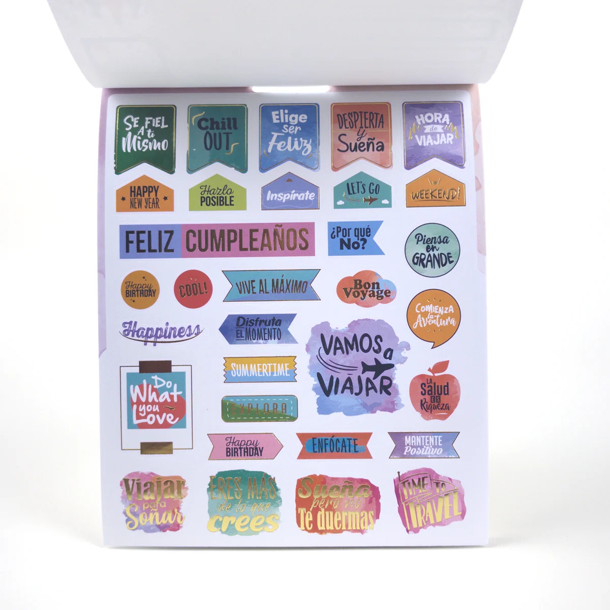 Vista adicional de Adetec Stickers Planner — 2 Diseños