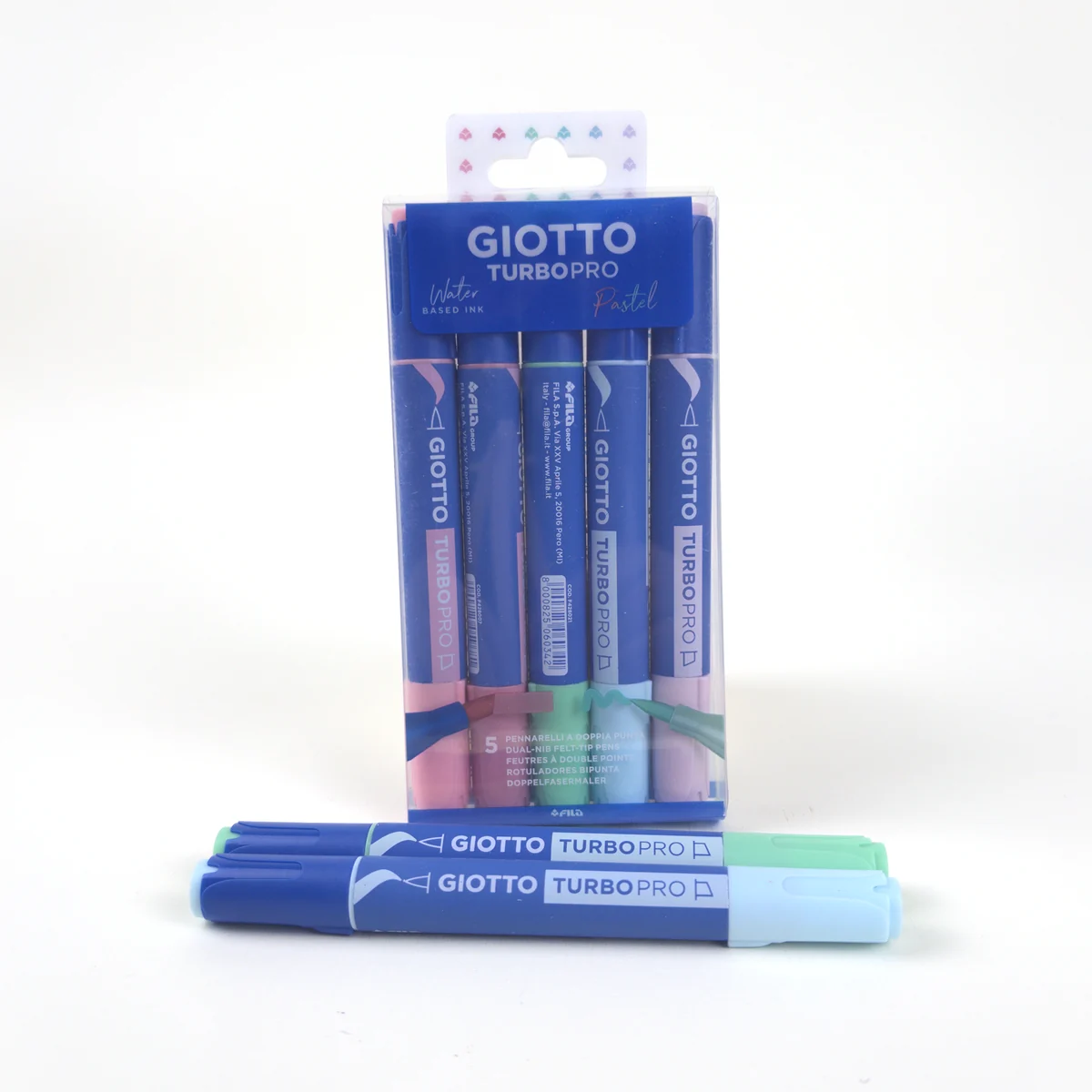 Vista adicional de Giotto Turbo Pro Pastel — Set 5 Marcadores