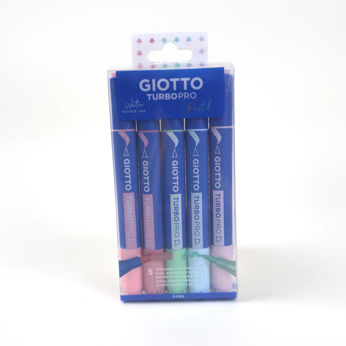 Vista adicional de Giotto Turbo Pro Pastel — Set 5 Marcadores
