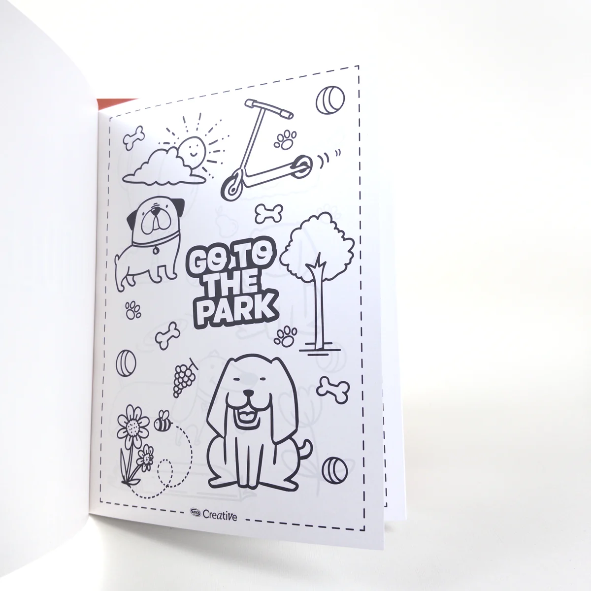 Vista adicional de Libro para Colorear Adix Creative — Doodles