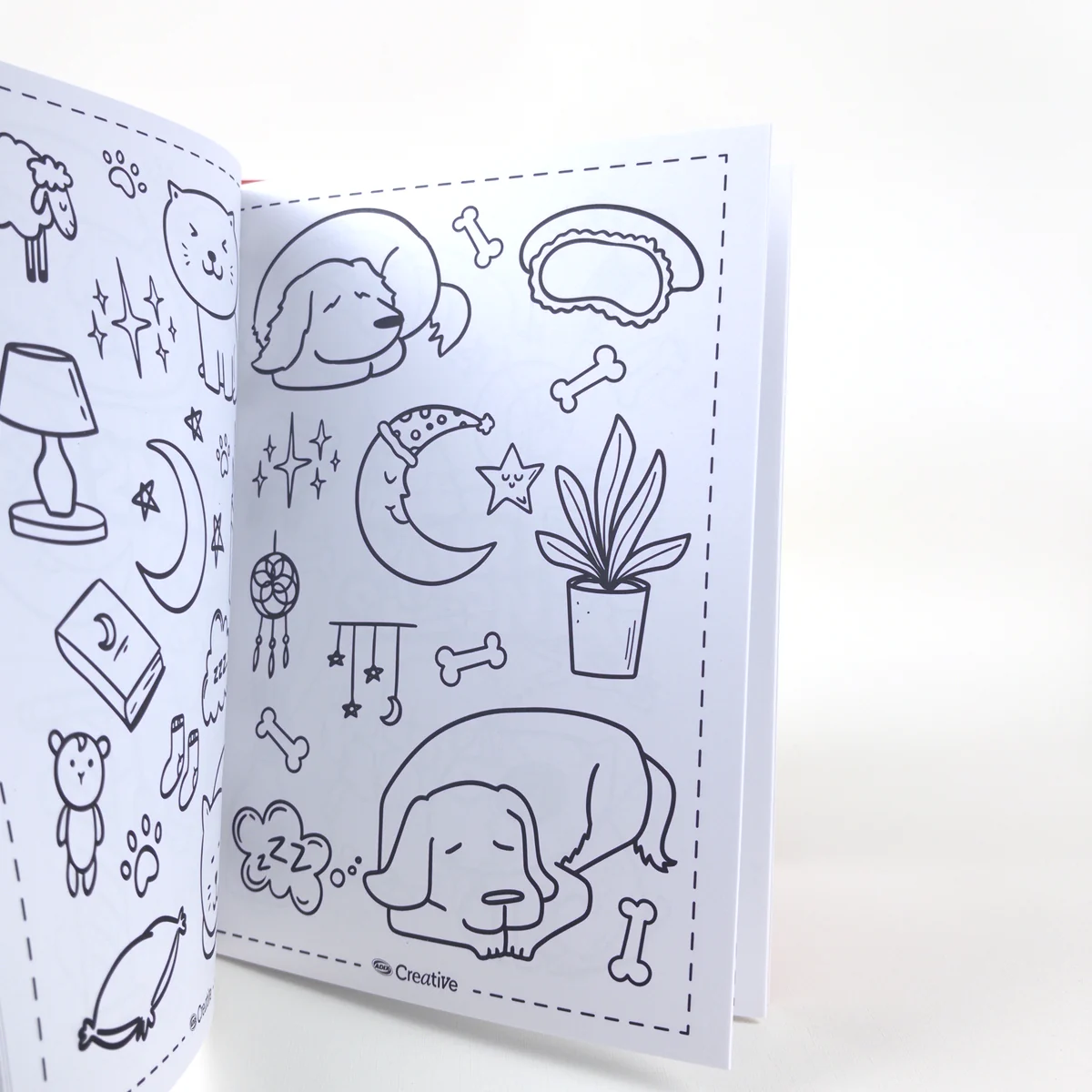 Vista adicional de Libro para Colorear Adix Creative — Doodles