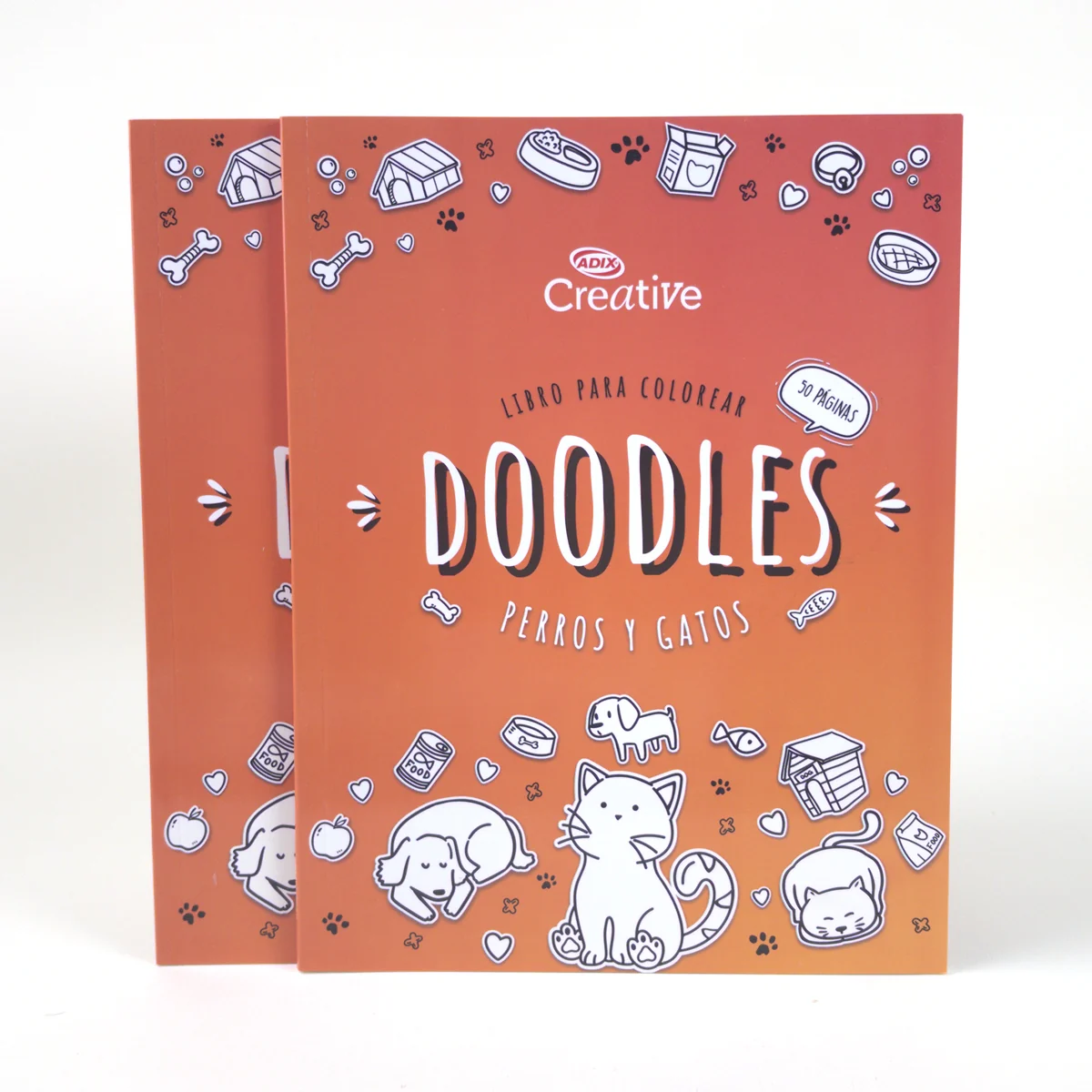 Libro para Colorear Adix Creative — Doodles