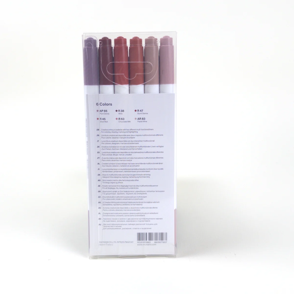 Vista adicional de Monami Live Color Dusty Flower — Set 6 Colores