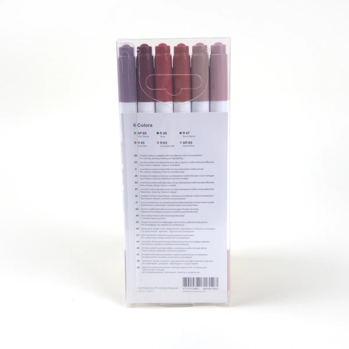 Vista adicional de Monami Live Color Dusty Flower — Set 6 Colores