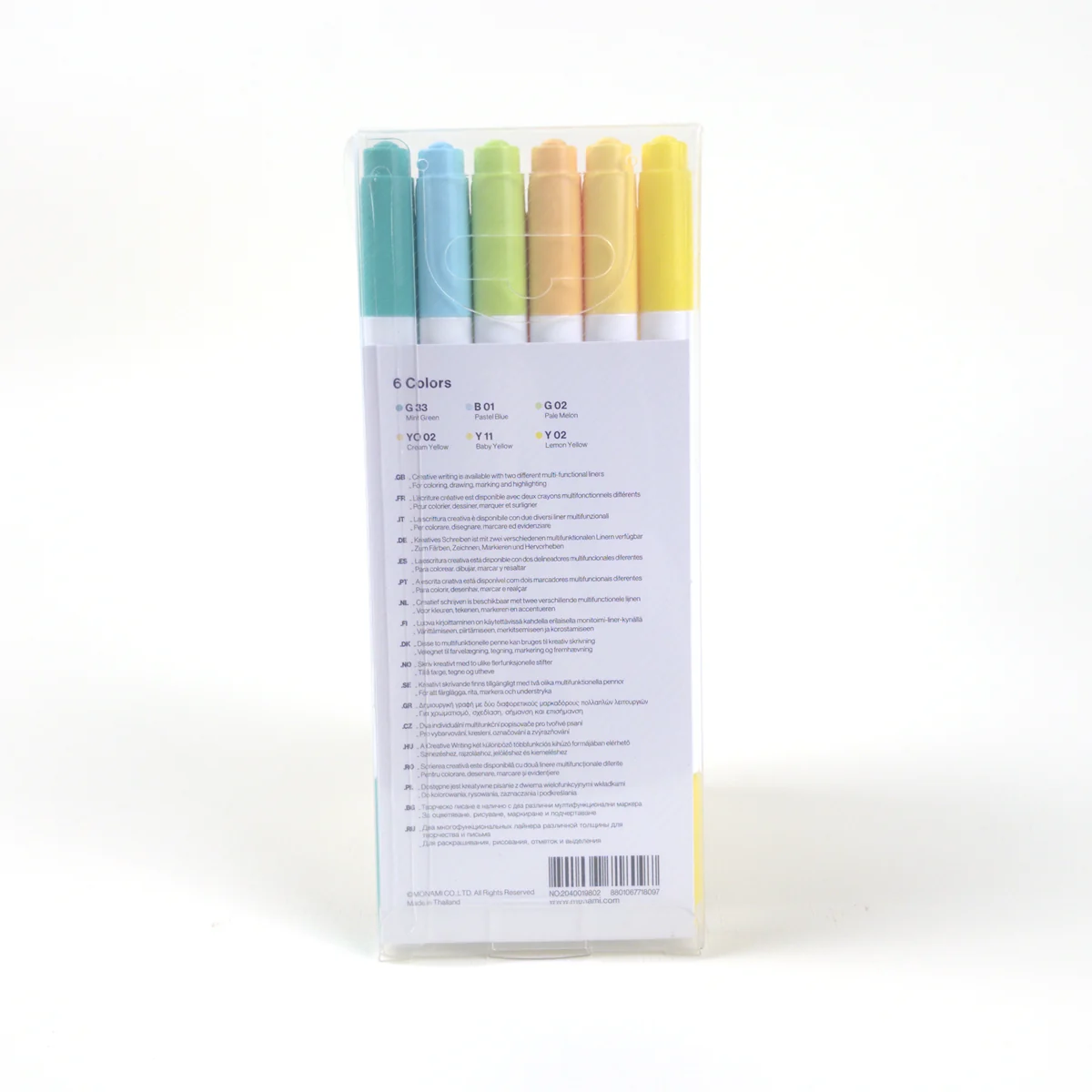 Vista adicional de Monami Live Color Refresh — Set 6 Colores