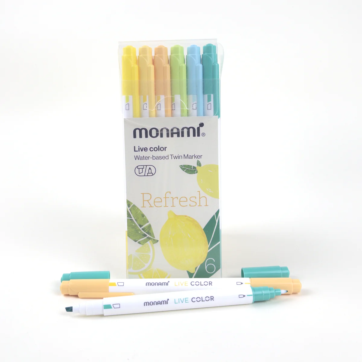 Monami Live Color Refresh — Set 6 Colores