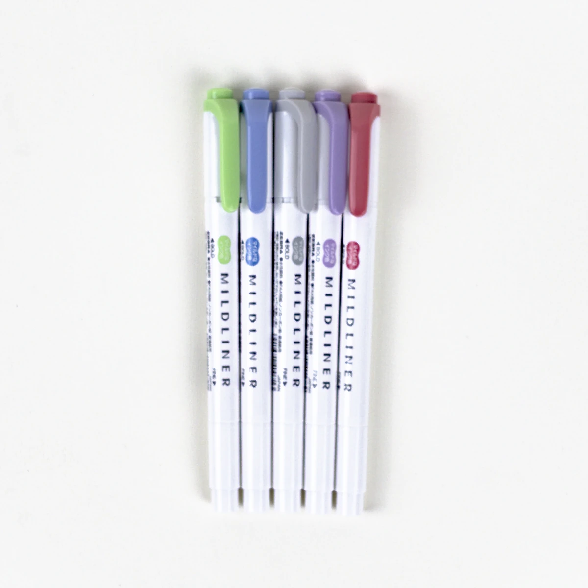 Vista adicional de Zebra Mildliner Cool & Refined — Set de 5